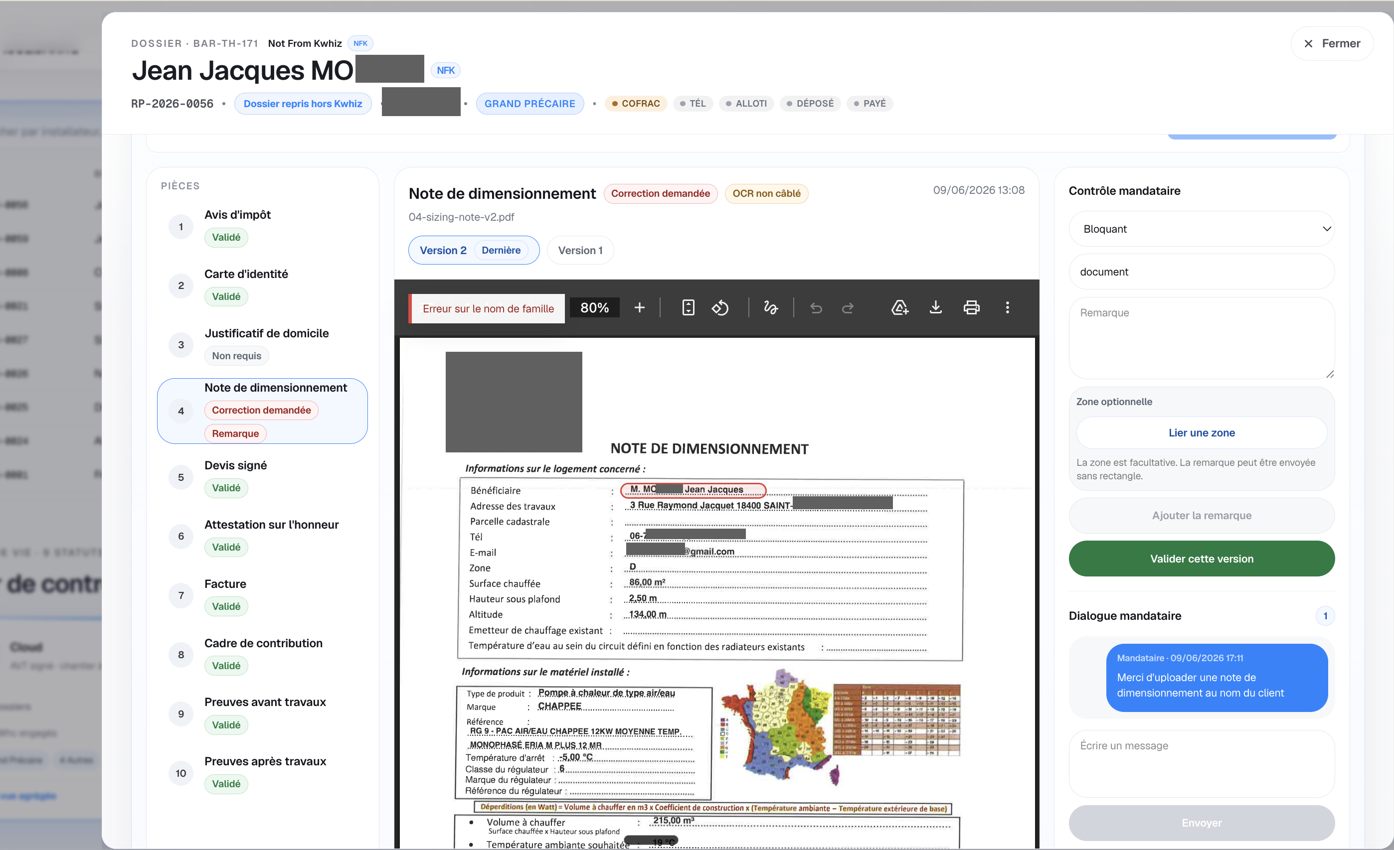 Atelier Not From Kwhiz de validation documentaire